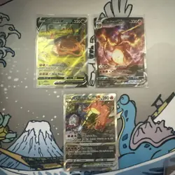 Charizard UPC Ultra Premium Collection 3 Promo Cards Sword and Shield All NM - Image 1