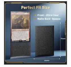 500ct Matte Card Sleeves, 5 Colors MTG Card Sleeves, TCG Cards Sleeve - Image 2