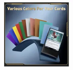500ct Matte Card Sleeves, 5 Colors MTG Card Sleeves, TCG Cards Sleeve - Image 4