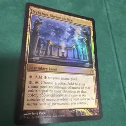 Nykthos, Shrine to NYX Theros Foil Lightly Played MTG Card - Image 2