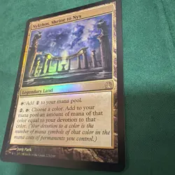 Nykthos, Shrine to NYX Theros Foil Lightly Played MTG Card - Image 3