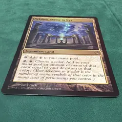 Nykthos, Shrine to NYX Theros Foil Lightly Played MTG Card - Image 5