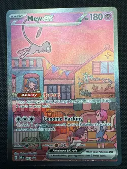 Mew ex 053 Sv: Scarlet & Violet Promo Cards Holo pokemon - Image 1