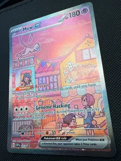 Mew ex 053 Sv: Scarlet & Violet Promo Cards Holo pokemon - Image 2