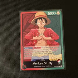 Monkey.D.Luffy (003) OP01-003 One Piece Demo Deck Leader Card Regular - Image 1