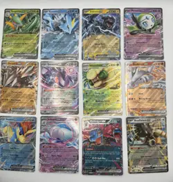 Pokemon Black Bolt White Flare EX Lot Set of 12 Cards Double Rare English - NM/M - Image 1