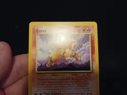 Pokemon TCG Entei Neo Revelation Card 17/64 Unlimited Non Holo Rare LP Vintage - Image 4