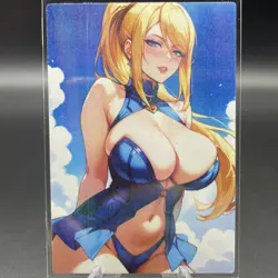 Samus Metroid Anime Waifu Card Doujin ACG Goddess Holo - Image 2