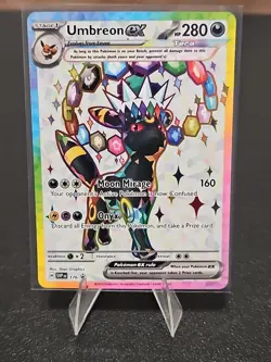 Umbreon ex SVP176 Sv: Scarlet & Violet Promo Cards Holo Mint - Image 1