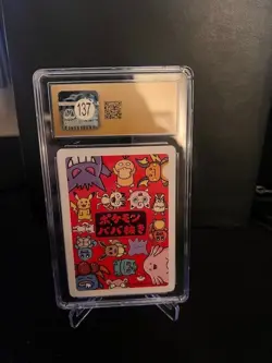 CGC 10 PRISTINE Pikachu Old Maid 2019 Japanese Pokemon Card - Image 2