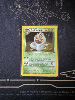 Dark Arbok - 2/82 - Pokemon Team Rocket Unlimited Holo Rare Card WOTC MP - Image 1