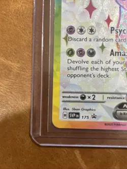 Espeon ex SVP175 Sv: Scarlet & Violet Promo Cards Holo - Image 5