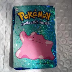 Ditto #132 Vintage Vending Machine Prism Sticker 2000 - Pokemon Card - Image 1