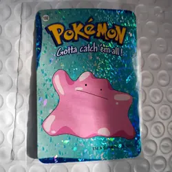 Ditto #132 Vintage Vending Machine Prism Sticker 2000 - Pokemon Card - Image 3