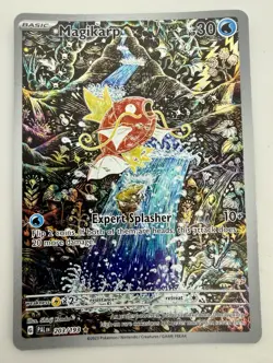 Pokemon TCG Magikarp Scarlet & Violet Paldea Evolved Holo Card 203/193 - Image 1