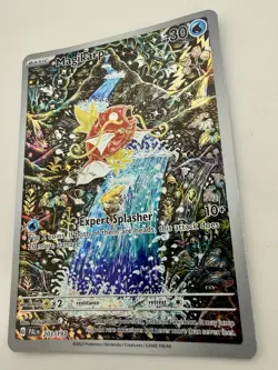Pokemon TCG Magikarp Scarlet & Violet Paldea Evolved Holo Card 203/193 - Image 3