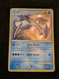 Pokemon Lugia TCG Holo Rare Card Call of Legends 15/95 - Image 1