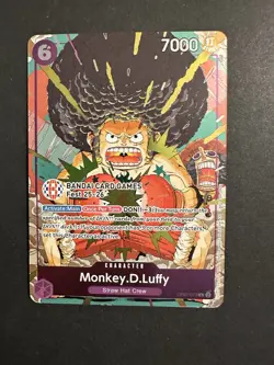 Monkey.D.Luffy (BANDAI Card Games Fest 25-26) OP07-073 One Piece Promotion Card - Image 1