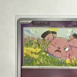 Snubbull 037/094 Reverse Holo Card ME02: Phantasmal Flames PFL Pokemon TCG NM - Image 3