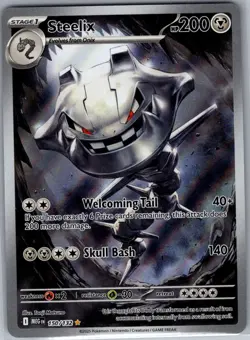 Steelix 150/132 ME01: Mega Evolution - Pokemon Card - NM - Image 1