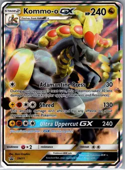 Kommo-o GX SM71 SM Promos - Pokemon Card - NM - Image 1