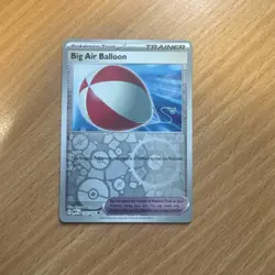 POKEMON Big Air Balloon 155/165 SV Scarlet & Violet 151 Reverse Holo Card - Image 1