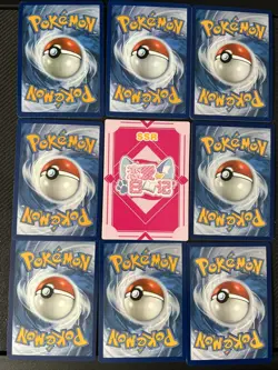8 Pokemon girl trainers Cards and 1 Sexy Anime Waifu Card - Image 2