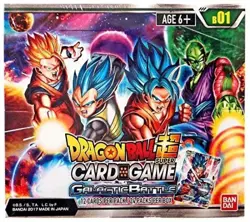 Dragon Ball Super Card Game Galactic Battle Booster Box Series 1 Factory Sealed - Image 1