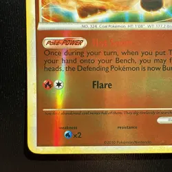 FREE SHIPPING Torkoal 25/95 Holo - Unleashed - Pokemon Card - Image 5