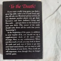 STARTER SET UNLIMITED Ed Illuminati INWO Card Game New World Order 1994 1995 - Image 2