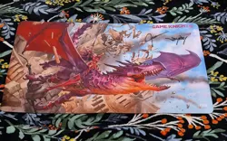 Autographed GAME KNIGHTS Ultra•PRO Limited Edition Playmat art by Jesper Ejsing - Image 1