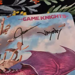 Autographed GAME KNIGHTS Ultra•PRO Limited Edition Playmat art by Jesper Ejsing - Image 2