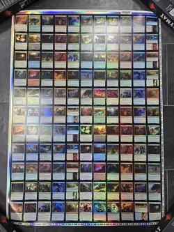 MTG Magic The Gathering Hour Of Devastation Foil Uncommons Uncut Sheet - Image 1