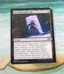Not Dead After All 101 Near Mint MTG Wilds of Eldraine Magic - Image 1