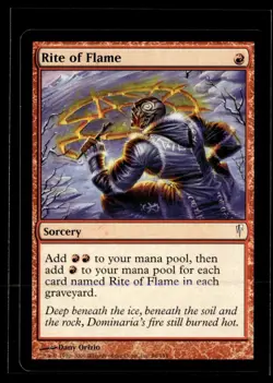 2006 Coldsnap 2 Rite of Flame Expansion/Common #96 - Image 1