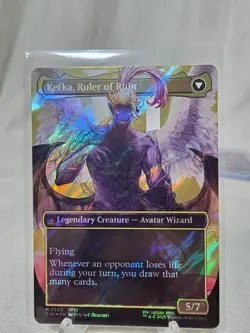MTG Magic The Gathering | Kefka, Court Mage | 0543 | Borderless Surge Foil | NM+ - Image 2