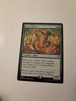 MTG Brood Sliver Commander Masters 0887 Pack Fresh Rare - Image 1