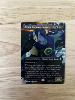 MTG Azula, Cunning Usurper (R 303) (Borderless Foil) Avatar: The Last Airbender - Image 1