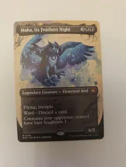 Maha, It’s Feathers Night (Borderless) (Bloomburrow) MINT/NM #0289 - Image 2