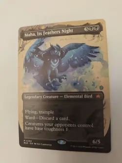 Maha, It’s Feathers Night (Borderless) (Bloomburrow) MINT/NM #0289 - Image 3