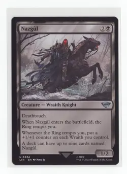 MTG Nazgul 0334 English Universes Beyond: LOTR: Tales of Middle-Earth Nm - Image 1