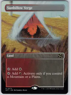 Sunbillow Verge (Borderless) R Aetherdrift 373 NM - Image 1