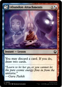 Abandon Attachments C Avatar: The Last Airbender 205 NM - Image 1