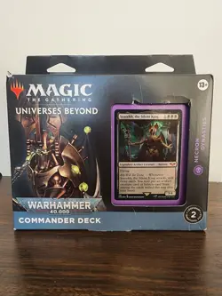 Universes Beyond: Necron Dynasties Commander Deck - Sealed - Minor damage to box - Image 1