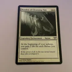 Honden of Cleansing Fire Champions of Kamigawa Regular - Image 1