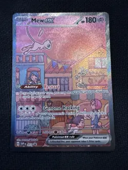 Pokemon TCG 2023 151 Ultra Premium Collection Mew EX Promo Card #53 NM - Image 1