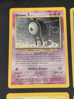 Vintage Holo Rare Pokemon Cards WOTC 1999 Fossil Jungle Base Set 2 Scyther MP/HP - Image 2