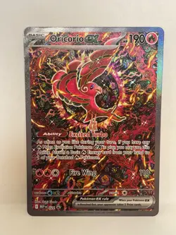 Oricorio ex Pokemon TCG Mega Charizard UPC Black Star Promo MEP024 - Image 1