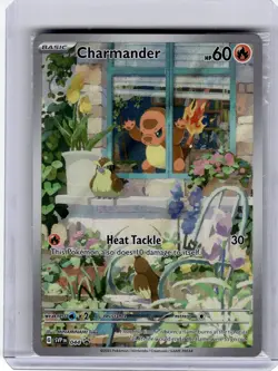 2023 Pokemon-Charmander #44 Scarlet & Violet-Black Star Promo Holo (Sealed) - Image 1