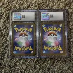 Pokemon TCG Graded Slab Lot Of 2 CGC Mint Japenese + Free Pokemon Pack - Image 2